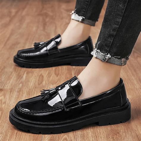 fake leather shoes awful|faux leather loafers.